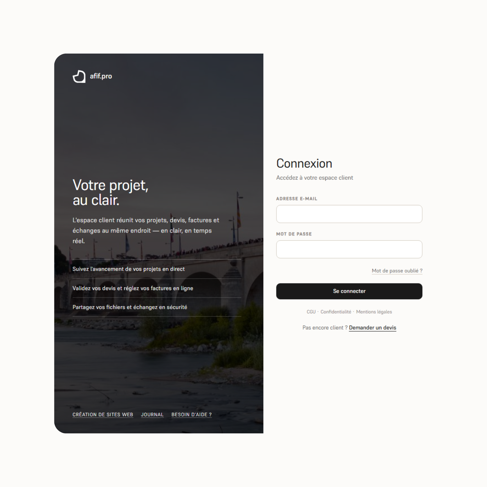 ordinateur espace client